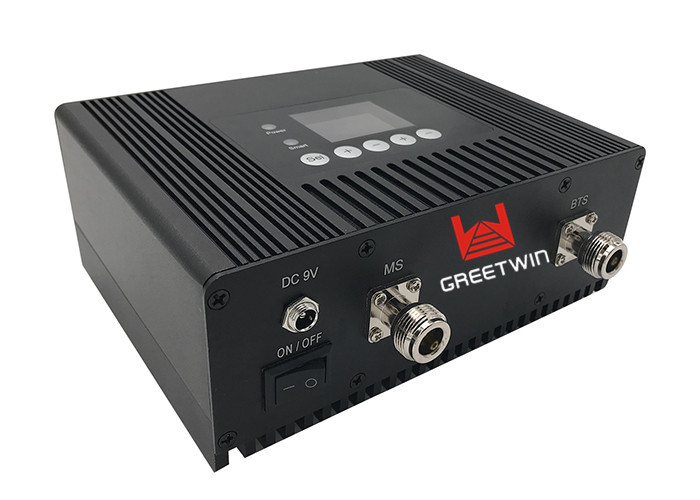 Amplificadores de sinal de celular LTE 1800MHz Full Bars 75dB ganho com exibição em tempo real