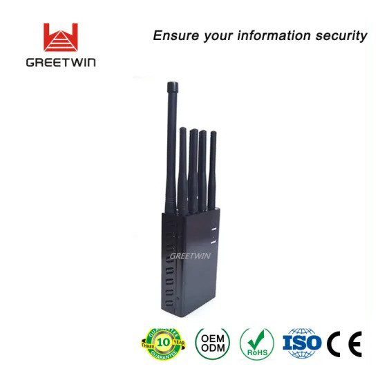 450MHz 20M 8 Antena 2.4g 5.8g Gsm bloqueador de sinal de celular