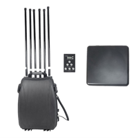 6 banda 300w longo alcance 6 canais anti drone 1500 metros 900mhz 1.2g 1.5g 2.4g 5.2g 5.8g uav drone jammer