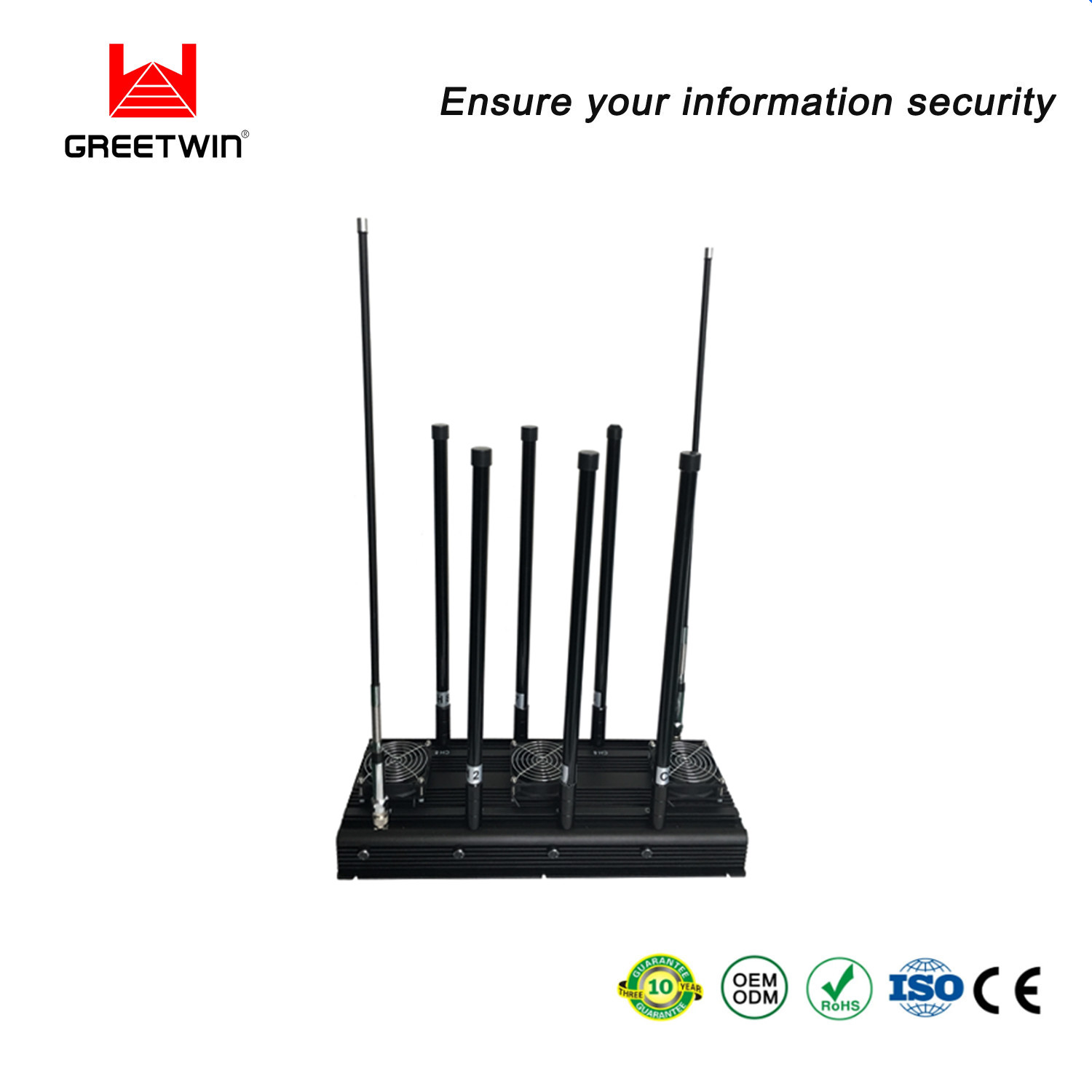 CDMA 205W 8 bandas bloqueador de sinal Omni Patch Antenas LTE