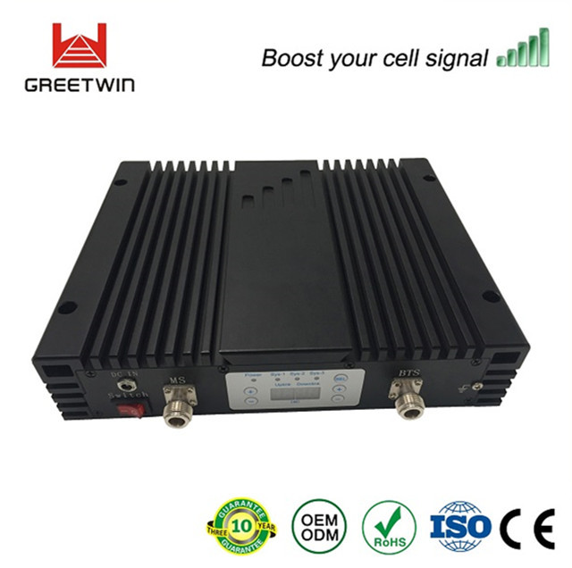 Amplificador de sinal de celular repetidor de banda dupla EGSM DCS1800Mhz com ALC