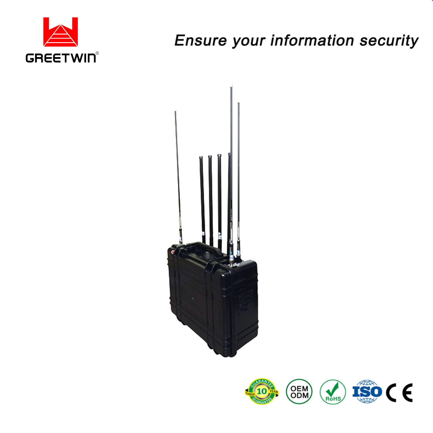 GSM1800 2.5dBi 5 bandas bloqueador de sinal gps lojack celular bloqueador móvel