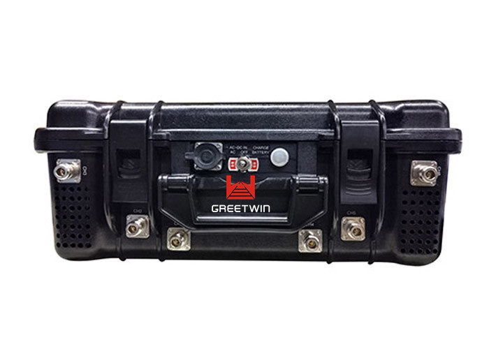Jammer de sinal portátil de alta potência especialista em RF digital para equipe de segurança ou equipes de EOD
