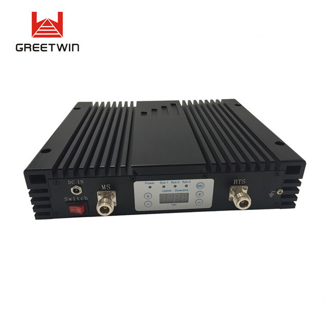 Amplificador de sinal de celular repetidor de banda dupla EGSM DCS1800Mhz com ALC