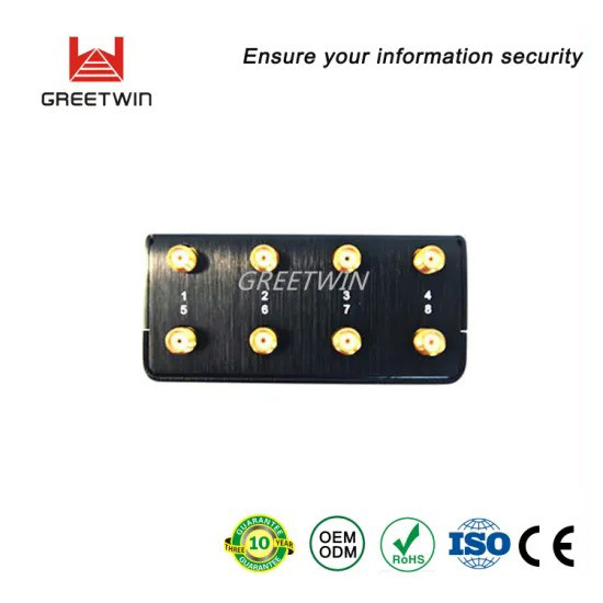 Bloqueador de sinal de telefone GPS Lojack WiFi 4G 5.8G 2.5dBi