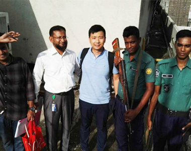 Instale jammer VIP IED de 20-6000MHz na polícia metropolitana de Dhaka