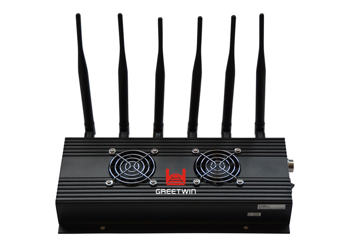 433MHz Interno Militar GPS Jammer RF Frequency Jammer para Drones