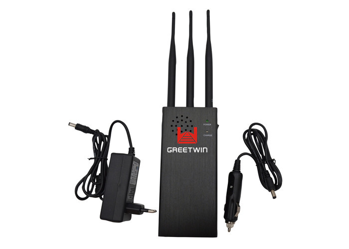 Controle remoto 315 MHz 433 MHz 868 MHz bloqueador de sinal de celular com 3 antenas