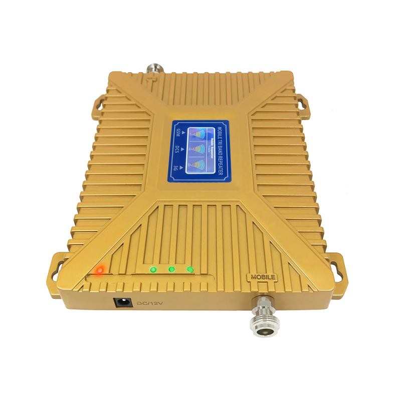Repetidor de sinal de celular GSM900 WCDMA2100 20dBm 800m²