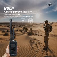 Detector de sinal de drone profissional de 2 km Detecção em tempo real UAV 