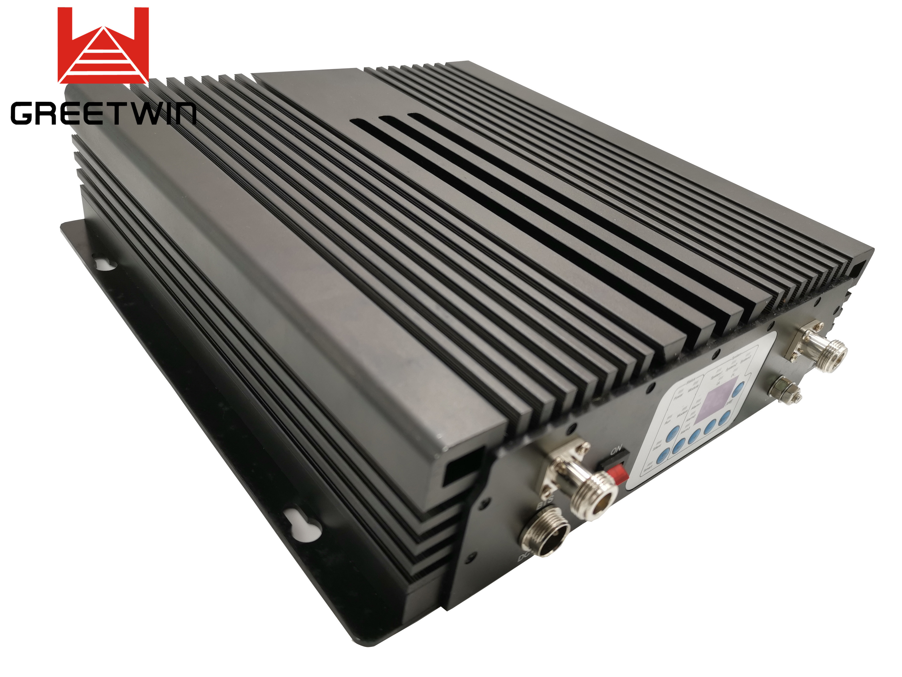 Repetidor digital de largura de banda tri ajustável 2g 3g 4g LTE1800 WCDMA2100 LTE2600MHz